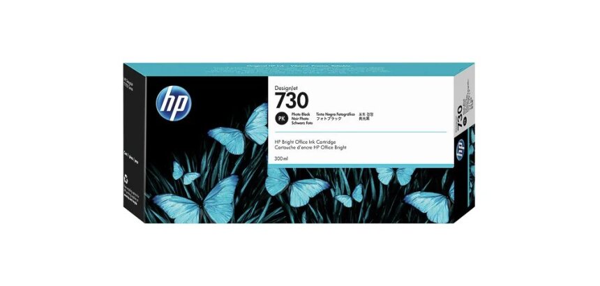 HP 730 - High Capacity - photo black - original - DesignJet - ink cartridge