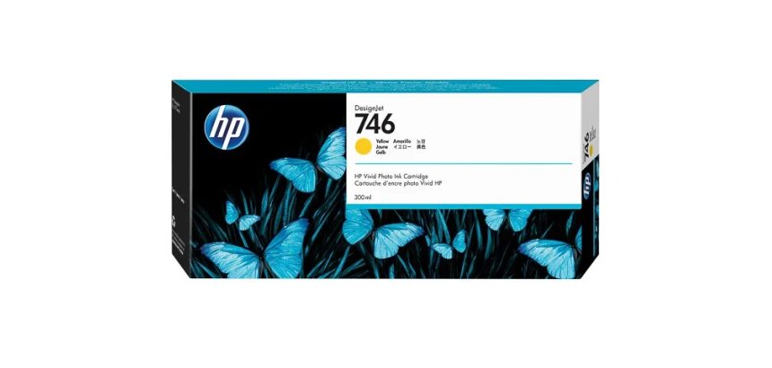 HP 746 - jaune - original - DesignJet - cartouche d'encre
