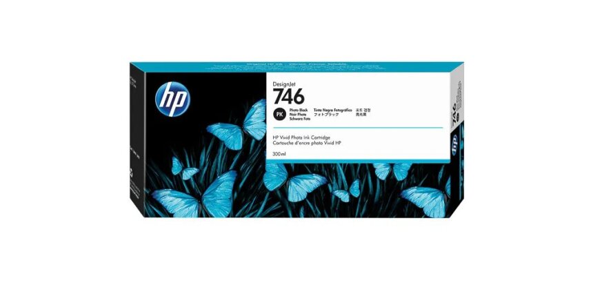 HP 746 - fotozwart - origineel - DesignJet - inktcartridge