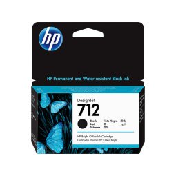 Hp 712 schwarz designjet druckerpatrone, 38 ml