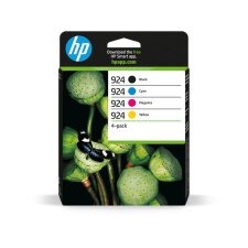 HP 924 pack cartridge 4 kleuren voor inkjetprinter