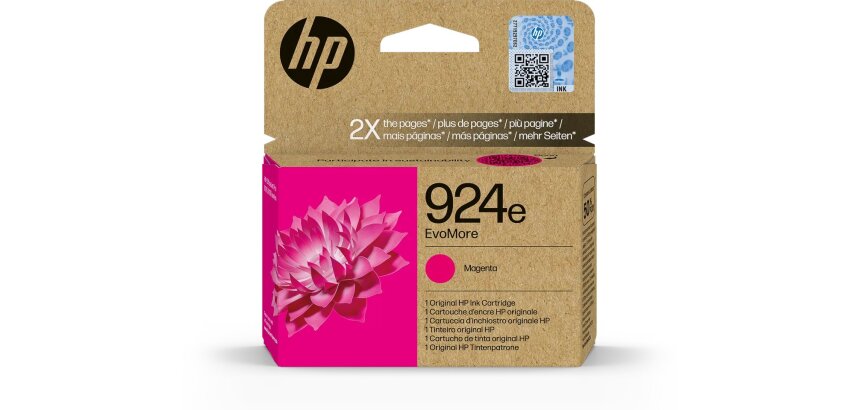 HP 924e Authentic Ink Cartridge EvoMore Separate Colors for Inkjet Printer