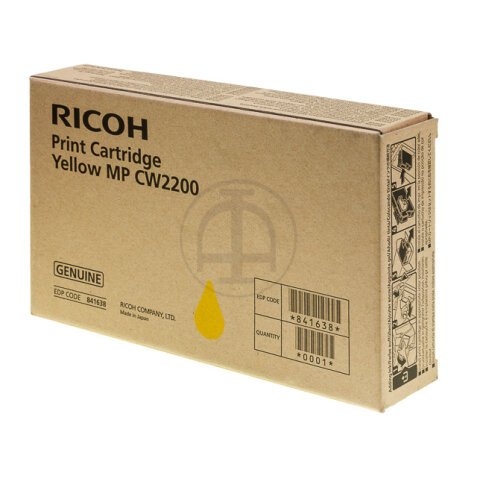 841638 RICOH CW2200SP GEL Ink YELLOW  100ml 440Pages