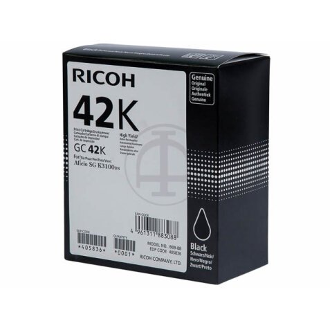 Ricoh GC 41KH - zwart - origineel - tonercartridge