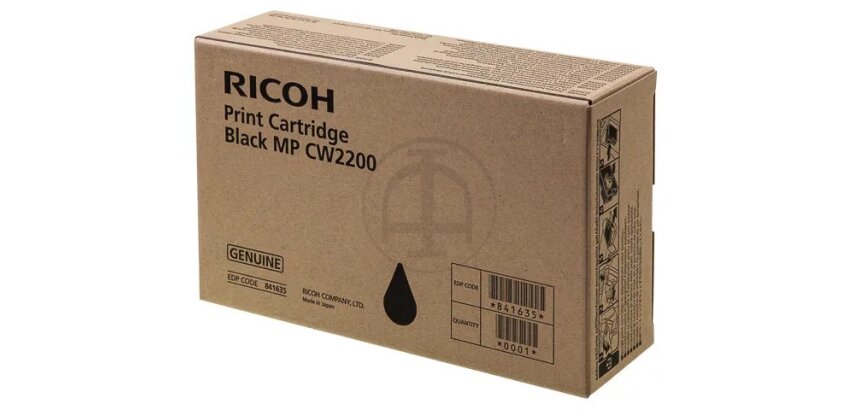 841635 RICOH CW2200SP GEL Encre Noir  200ml 834Pages