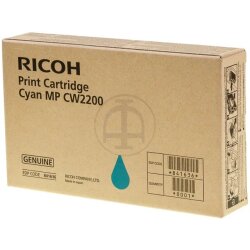 841636 RICOH CW2200SP GEL Inkt CYAN  100ml 440pag.