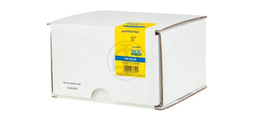 ECO4404 ECO-P-SYS.IS440 Ink BLUE  FrankierInk fuer IS440 IS480