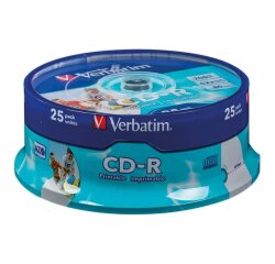 Verbatim DataLifePlus - CD-R x 25 - 700 MB - Speichermedium