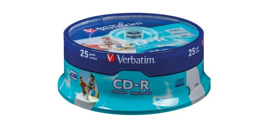 Verbatim DataLifePlus - CD-R x 25 - 700 Mo - support de stockage