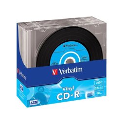 Verbatim Data Vinyl - CD-R x 10 - 700 Mo - support de stockage