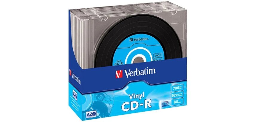 Verbatim Data Vinyl - CD-R x 10 - 700 MB - storage media