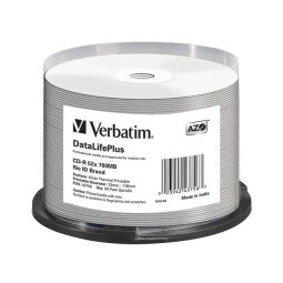 Verbatim DataLifePlus Professional - CD-R x 50 - 700 MB - storage media