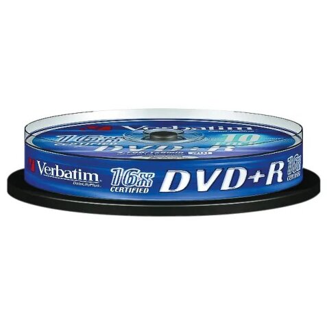 Verbatim DataLifePlus - DVD+R x 10 - 4.7 GB - storage media