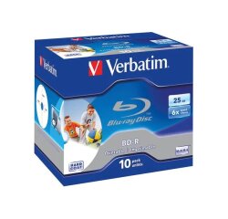 Verbatim - BD-R x 10 - 25 Go - support de stockage