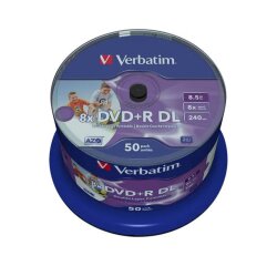 Verbatim - DVD+R DL x 50 - 8.5 Go - support de stockage
