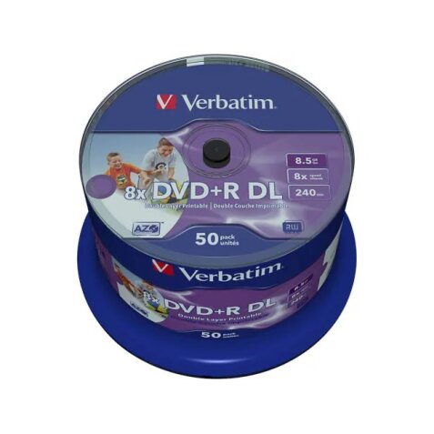 Verbatim - DVD+R DL x 50 - 8.5 GB - storage media