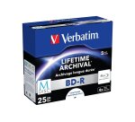 Verbatim M-Disc - BD-R x 5 - 25 GB - storage media