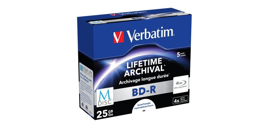 Verbatim M-Disc - BD-R x 5 - 25 GB - storage media