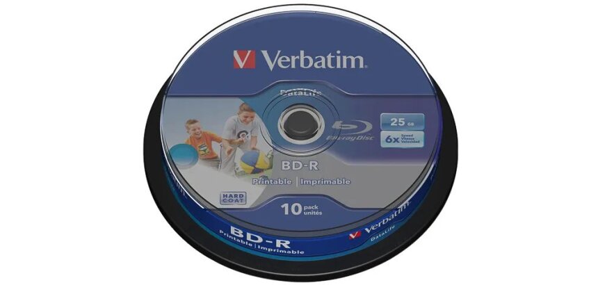 Verbatim DataLife - BD-R x 10 - 25 GB - storage media