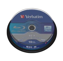 Verbatim - BD-R x 10 - 25 GB - storage media