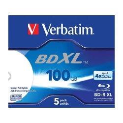 Verbatim - BD-R XL x 5 - 100 GB - storage media