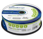 DVD-R MediaRange 4.7Go impression jet d'encre 25 pièces