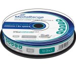 DVD+R MediaRange DL 8.5GB inkjet printable, 10 stuks