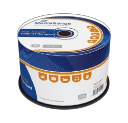 DVD+R MediaRange 4.7Go 120min 16x speed 50 pièces