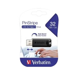 Verbatim Store 'n' Go Pin Stripe USB Drive - USB flash drive - 32 GB