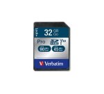 Verbatim PRO - Flash-Speicherkarte - 32 GB - SDHC UHS-I