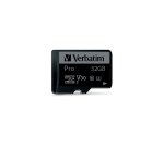 Verbatim PRO - Flash-Speicherkarte - 32 GB - microSDHC UHS-I