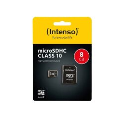Intenso 8GB MicroSDHC Klasse 10