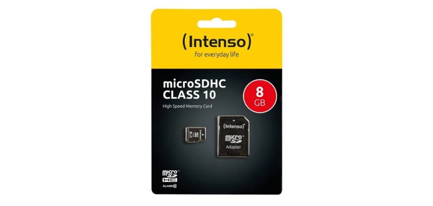 Intenso 8GB MicroSDHC Class 10