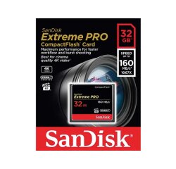 SanDisk Extreme Pro - flashgeheugenkaart - 32 GB - CompactFlash