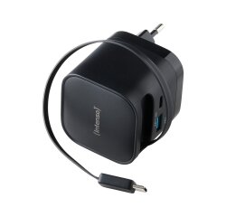 Intenso 7806520 power adapter & UPS Indoor 65 W Black