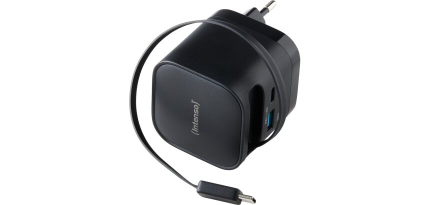 Intenso 7806520 power adapter & UPS Indoor 65 W Black