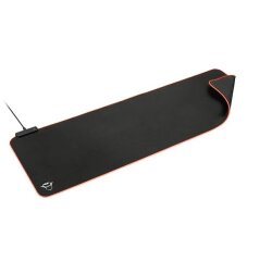 Trust GXT 764 Glide-Flex RGB Muismat XXL - Extra grote gaming muismat – RGB-verlichting – Flexibel oppervlak – Zwart