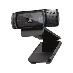 Logitech C920 Pro HD Webcam 3 MP 1920 x 1080 Pixel USB 2.0 Schwarz