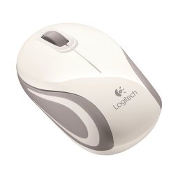 Logitech M187 - muis - 2.4 GHz - wit