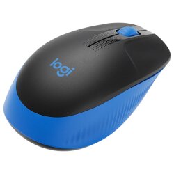 Logitech M190 - Maus - Blau