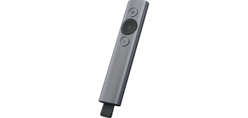 Logitech Spotlight Plus presentation remote control - slate