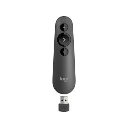 Logitech R500 télécommande Bluetooth/RF Gris