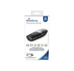 MediaRange MROS222 RF Remote Control Black, Silver