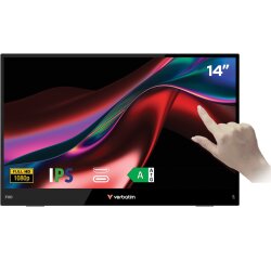 Verbatim Portable 14" FHD Touch Monitor LIGHT