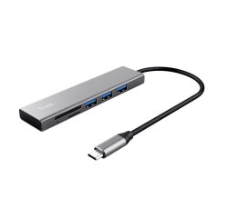 Trust Halyx USB 3.2 Gen 1 (3.1 Gen 1) Type-C 104 Mbit/s Aluminium