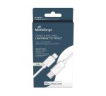 MediaRange MRCS215 câble USB USB 2.0 1 m USB C USB C/Lightning 0,48 Gbit/s Blanc