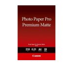 Canon Pro Premium PM-101 - fotopapier - glad mat - 20 vel(len) - A4 - 210 g/m²