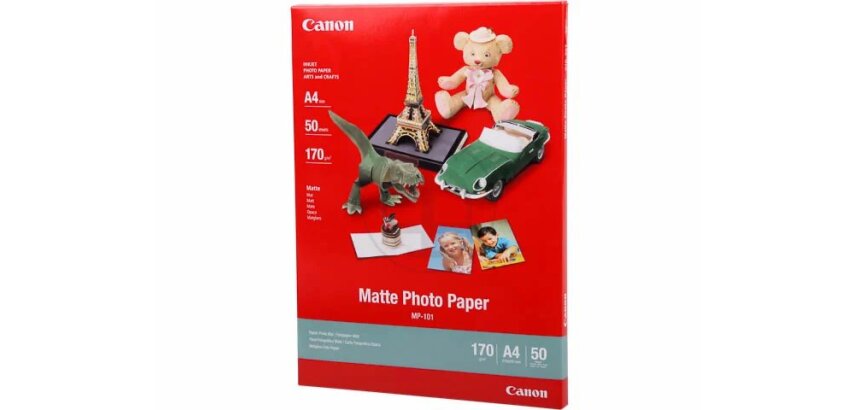Inkjetpapier Canon MP-101 A4 170gr mat 50 vel