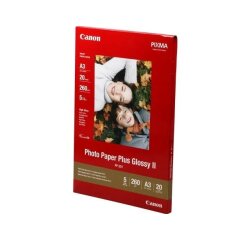 Canon Photo Paper Plus Glossy II PP-201 - photo paper - 20 sheet(s) - A3