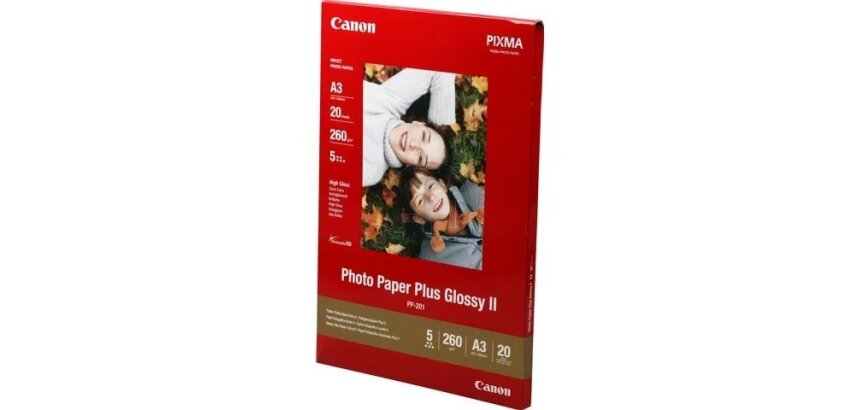Canon Photo Paper Plus Glossy II PP-201 - fotopapier - 20 vel(len) - A3